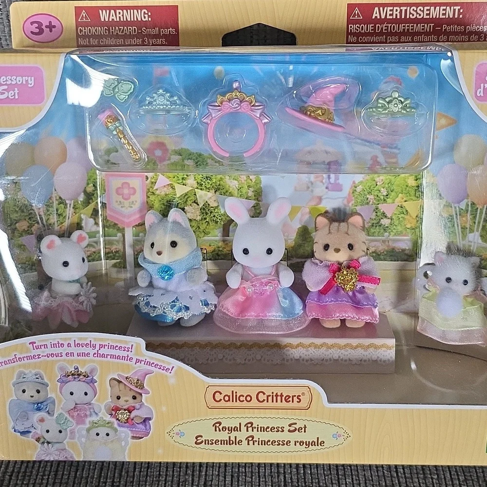 Calico Critters Royal Princess Set, Rare-Hard To Find, New, With Accessories - Picture 2 of 12